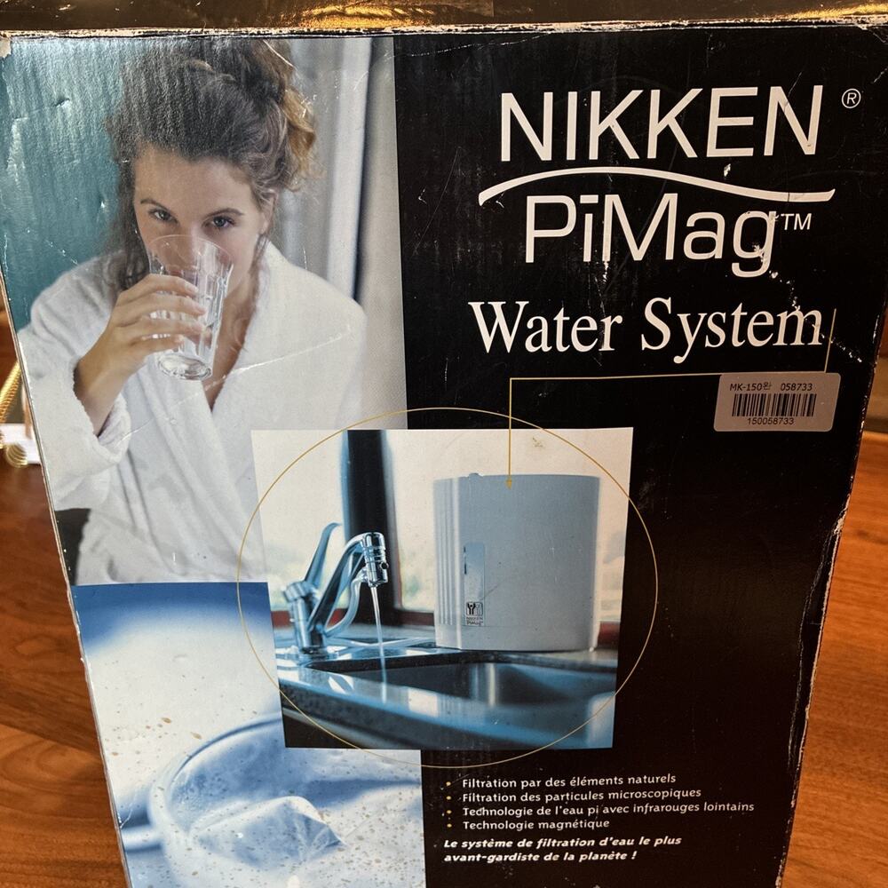 Nikken PiMag Water Filtration System Model 1316 New in Box Home Water Purifier